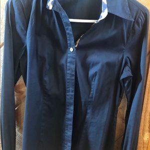 Marciano Black Animal Print blouse